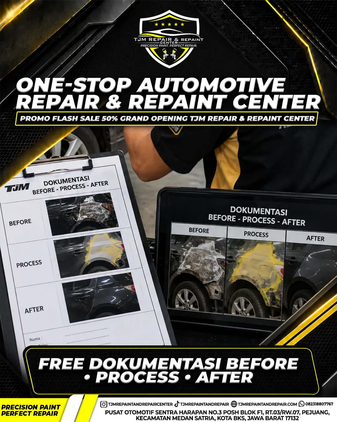 Free Dokumentasi Before - Process - After